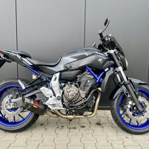 *VERKOCHT* Yamaha MT07 in nieuwstaat - 2014 - Akrapovic - A2 mogelijk